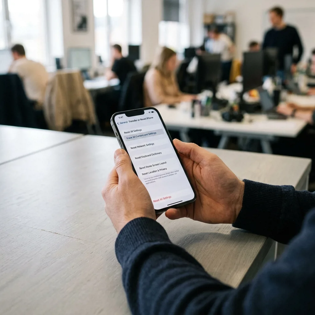 Удаление данных с iPhone перед выкупом — безопасность личной информации