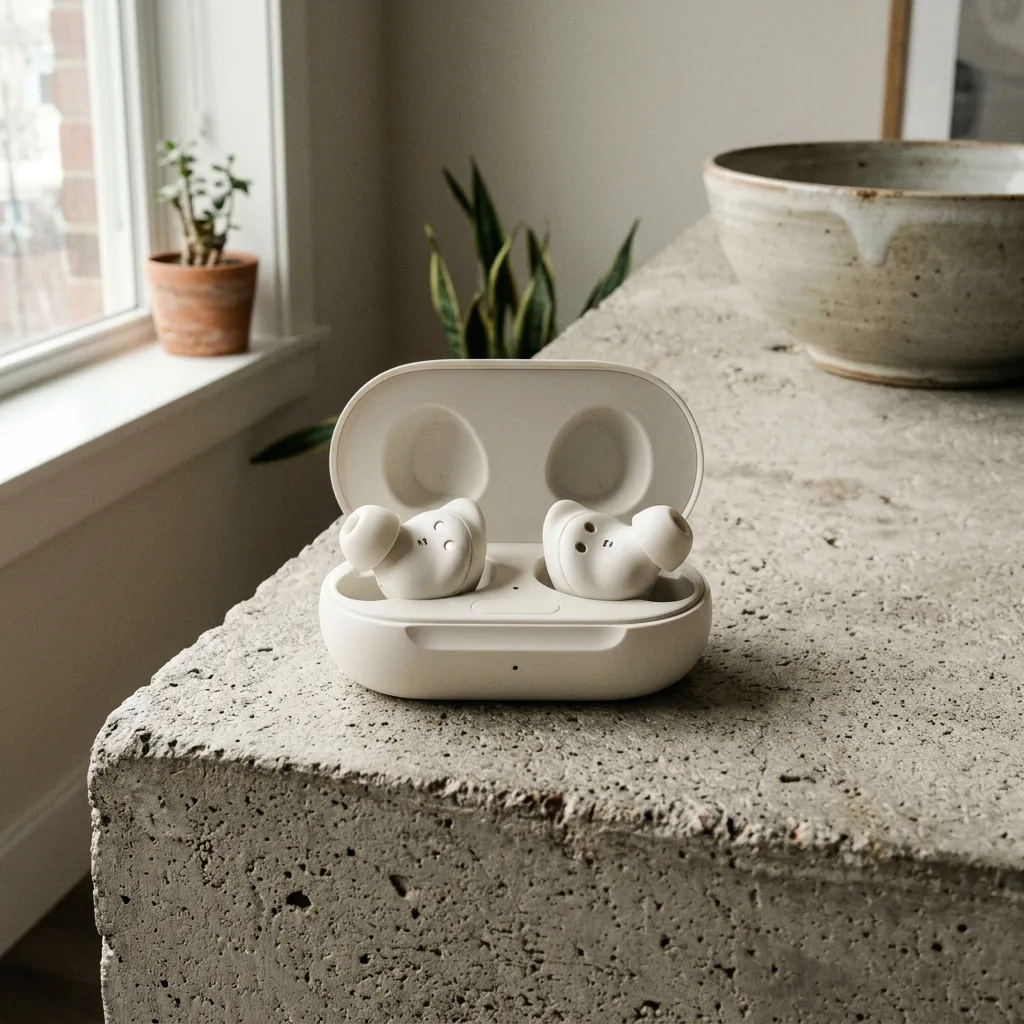 Samsung Galaxy Buds в зарядном кейсе