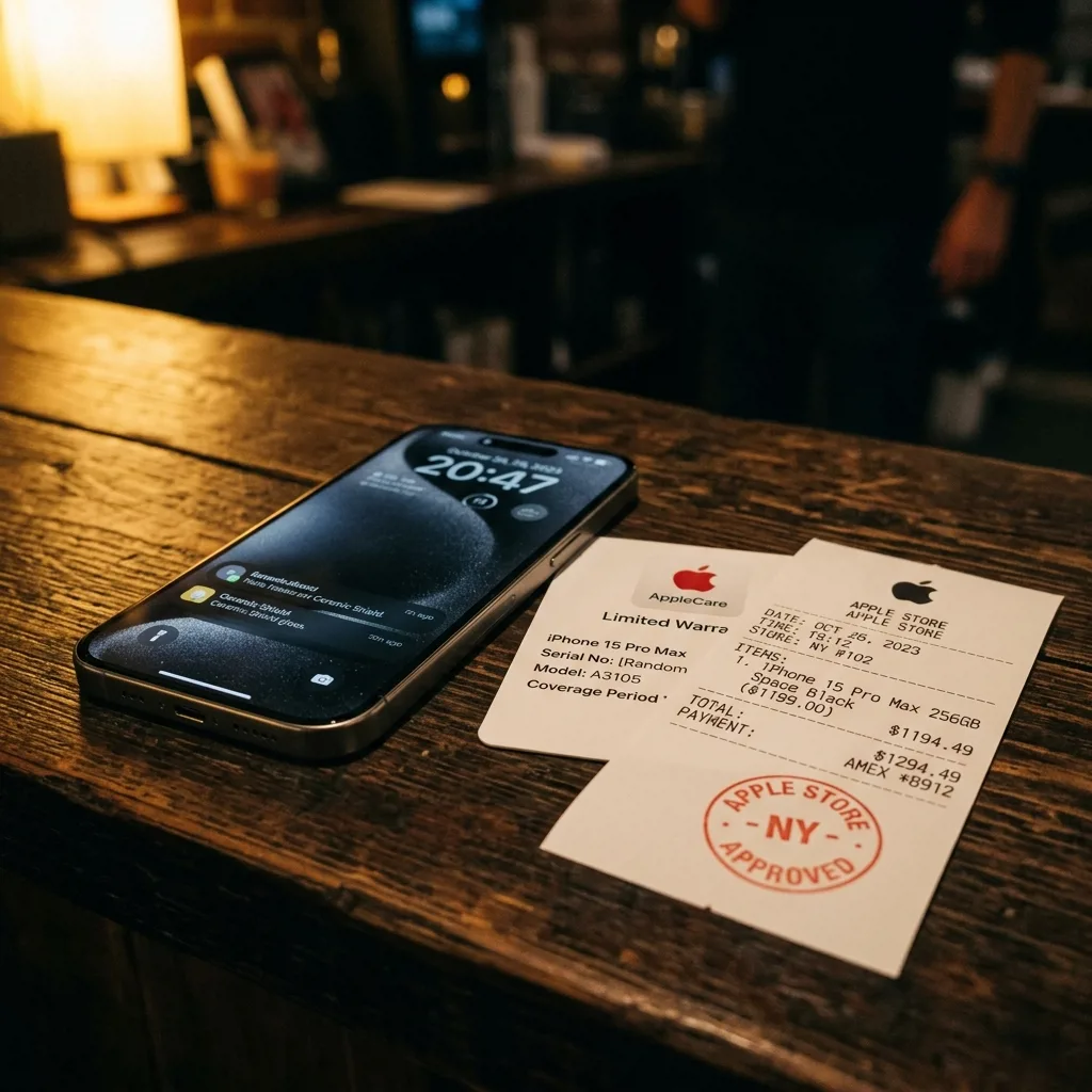 Гарантийный талон на iPhone