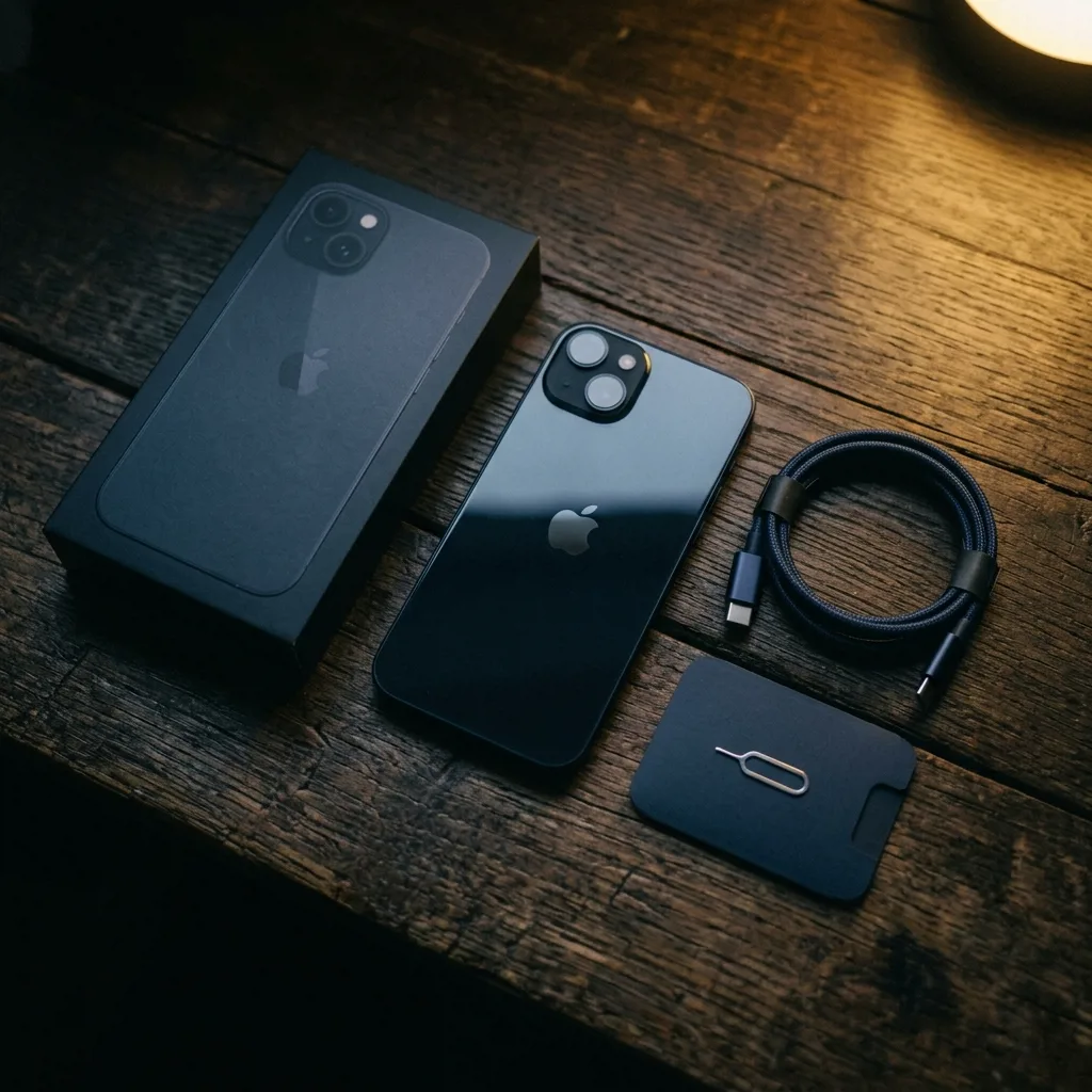 Комплект поставки восстановленного iPhone 15 Plus