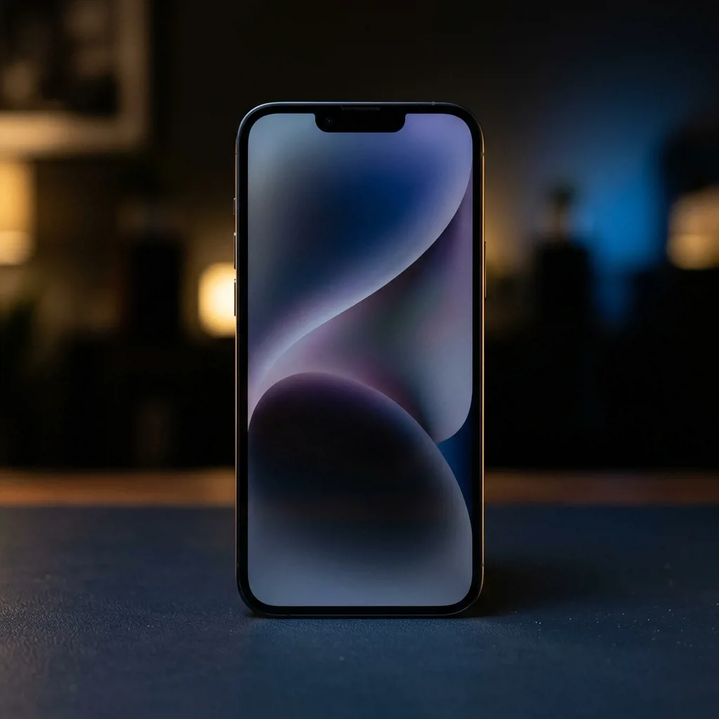 iPhone 14 Plus 256 ГБ — вид спереди, большой дисплей 6,7 дюйма