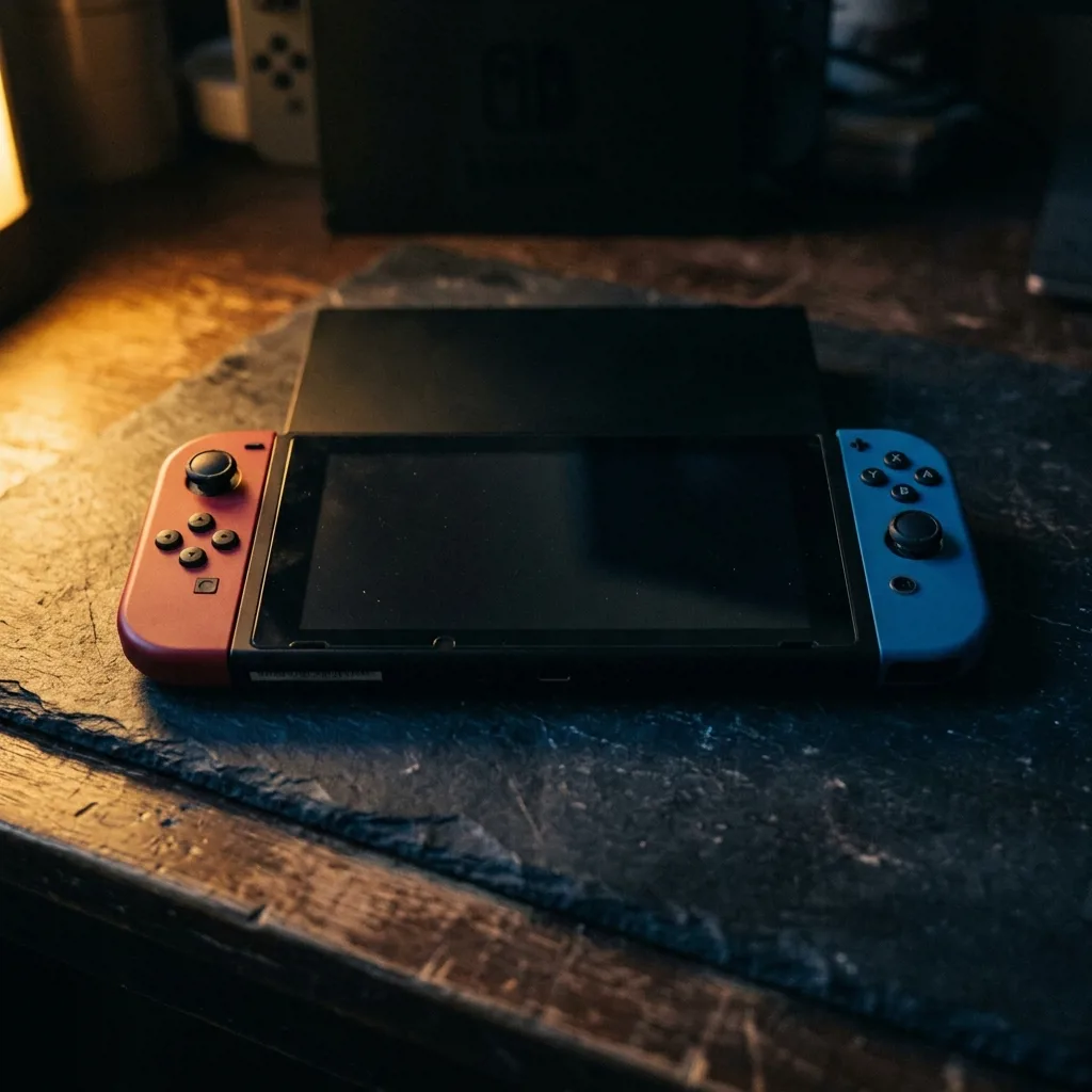 Портативная консоль Nintendo Switch с красными и синими джой-конами — скупка в Калининском районе