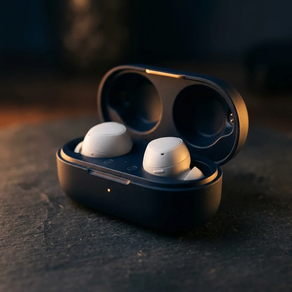 Наушники Apple AirPods 3 в открытом зарядном кейсе