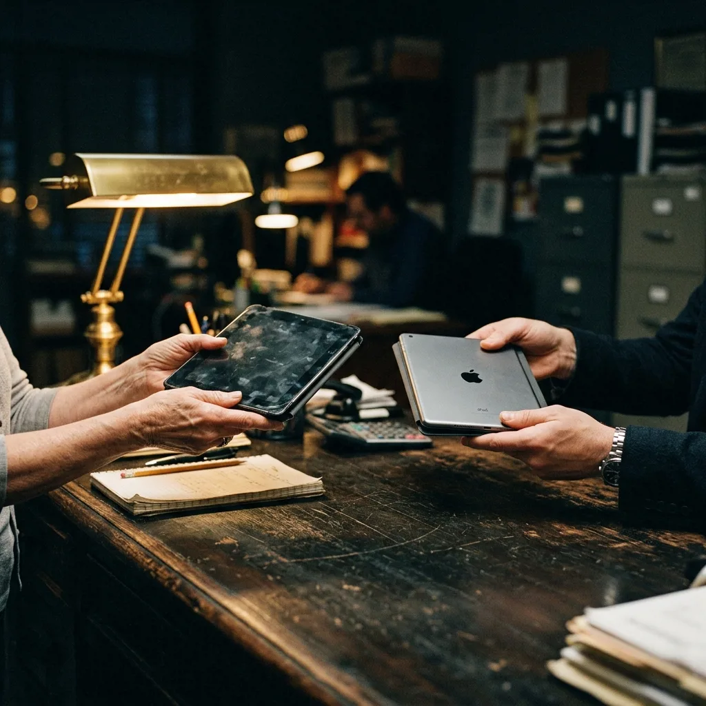 Обмен старого планшета на восстановленный iPad со скидкой