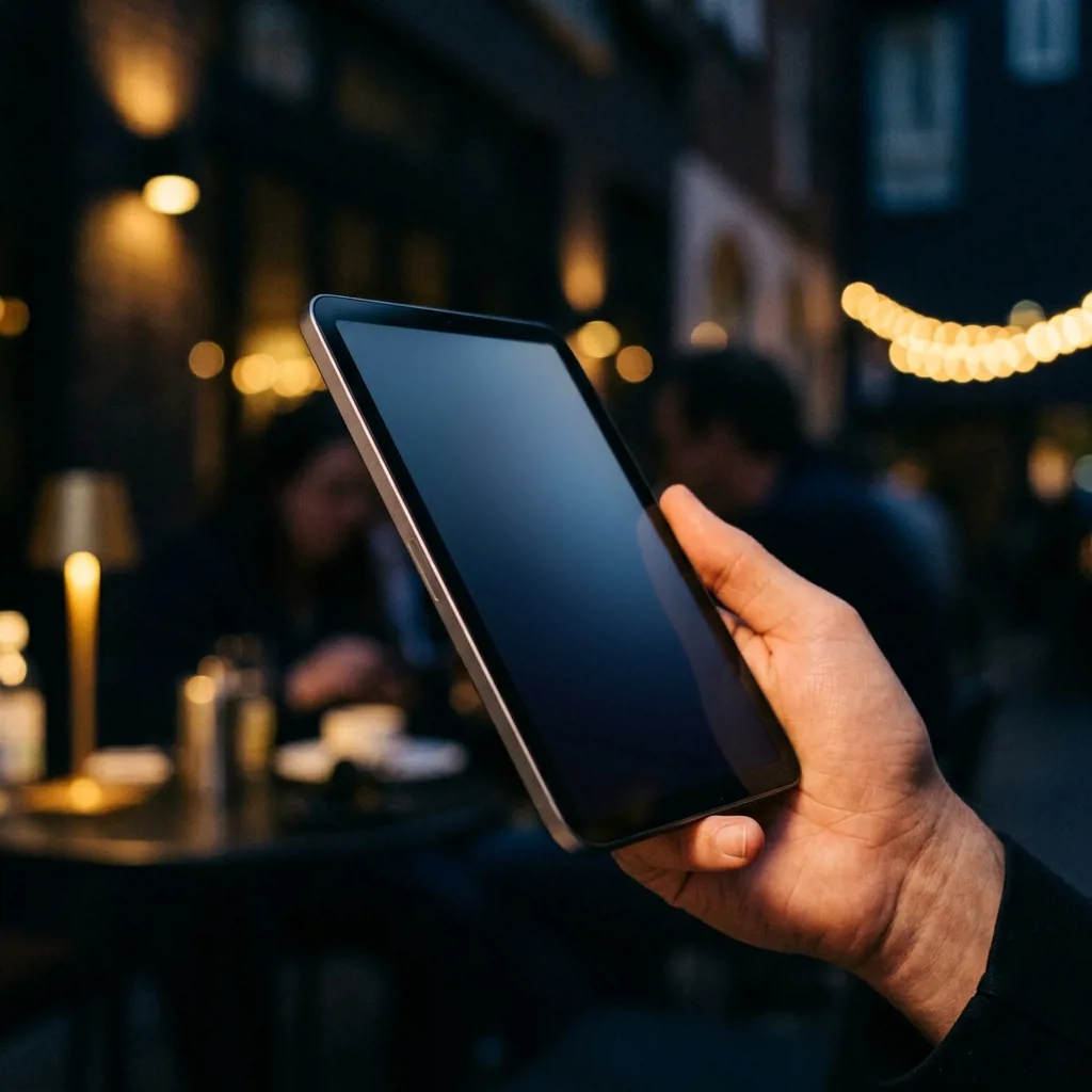 Компактный iPad mini в руке — купить недорого в Санкт-Петербурге