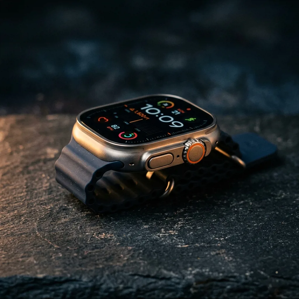 Apple Watch Ultra 2 в титановом корпусе