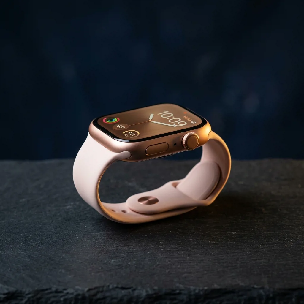 Apple Watch Series современной серии на витрине