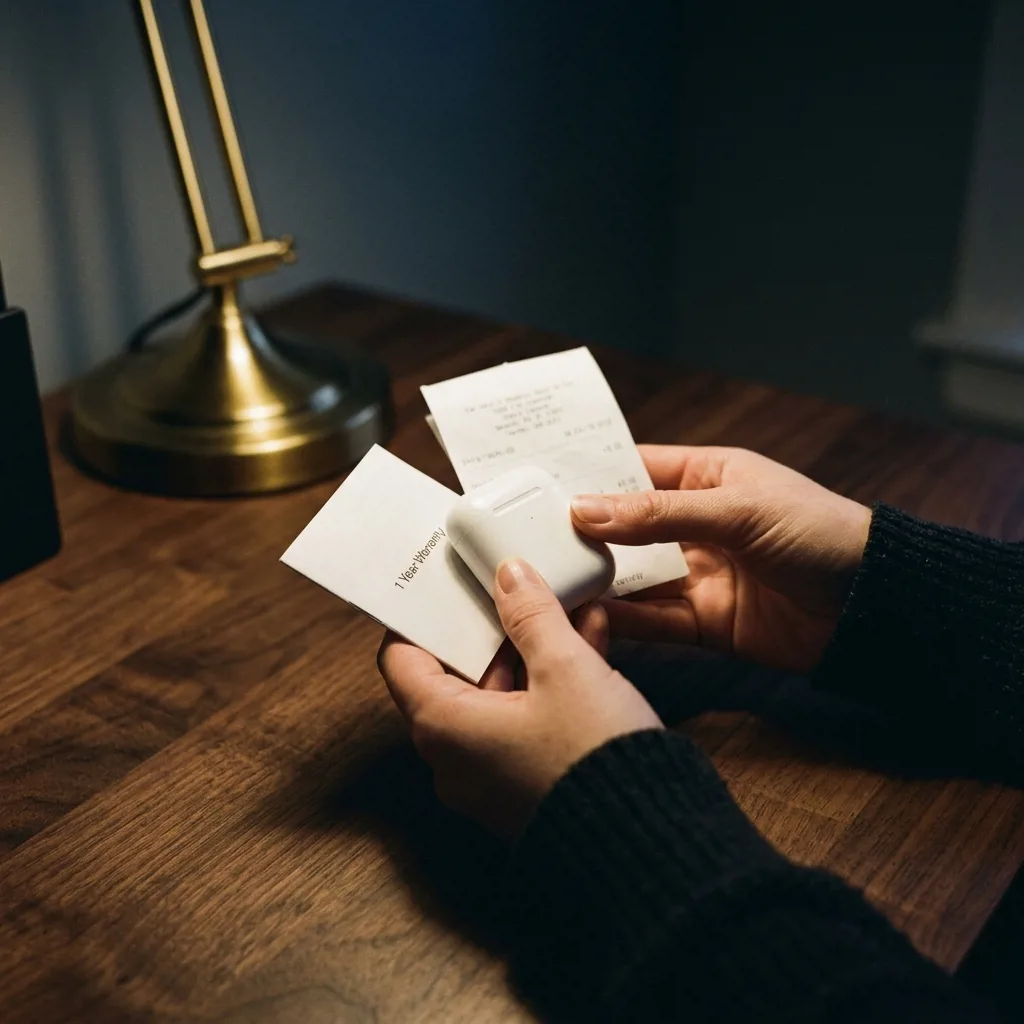 Гарантийный талон на AirPods 2 — 6 месяцев
