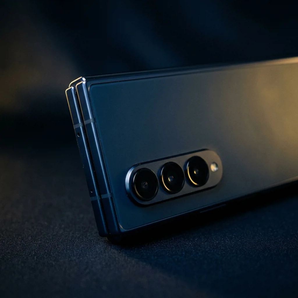 Samsung Galaxy Z Fold 4 — задняя панель с блоком камер