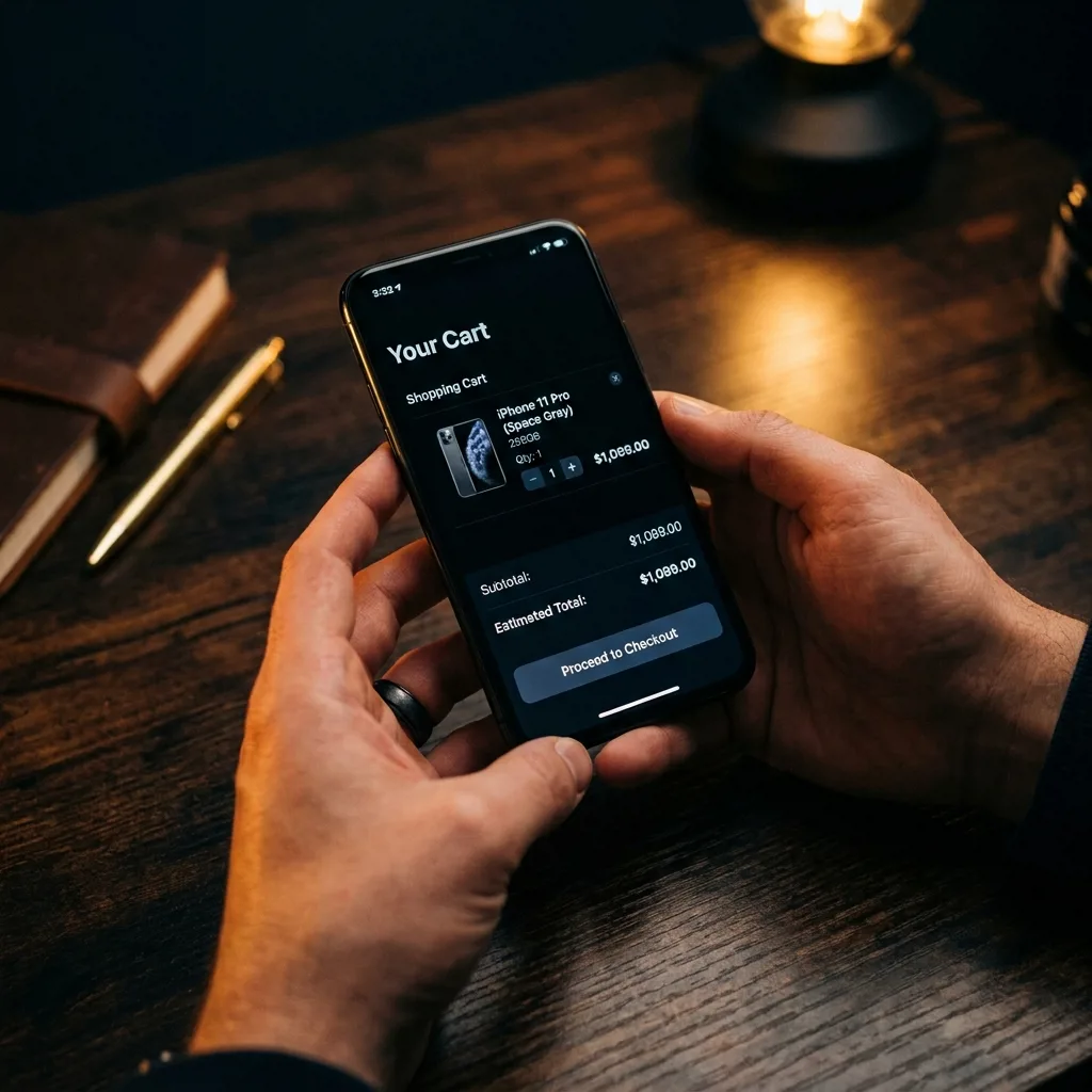 Корзина интернет-магазина Re:Скупка с iPhone 11 Pro