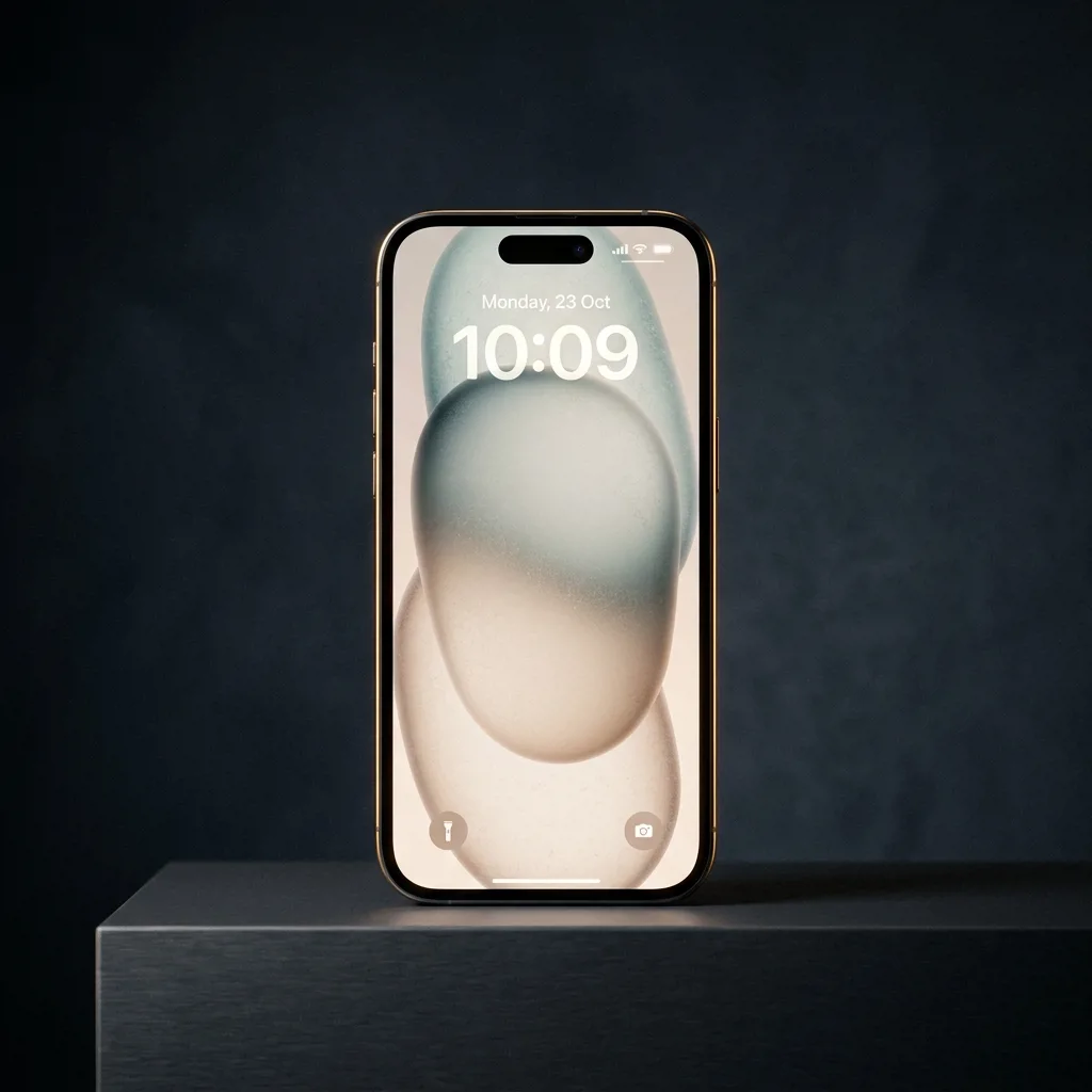 iPhone 15 Plus 256 ГБ — вид спереди, экран 6,7 дюйма Super Retina XDR