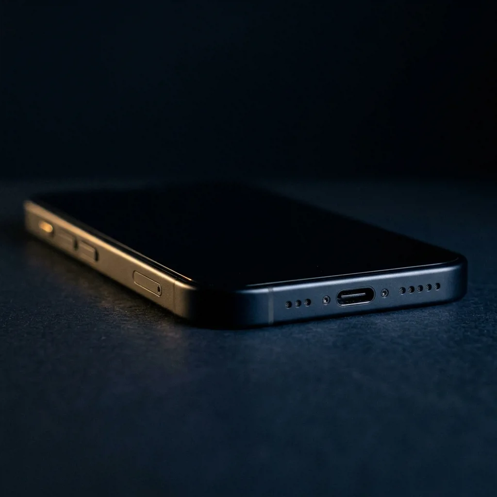 iPhone 15 Plus 256 ГБ — разъём USB-C и кнопка Action Button