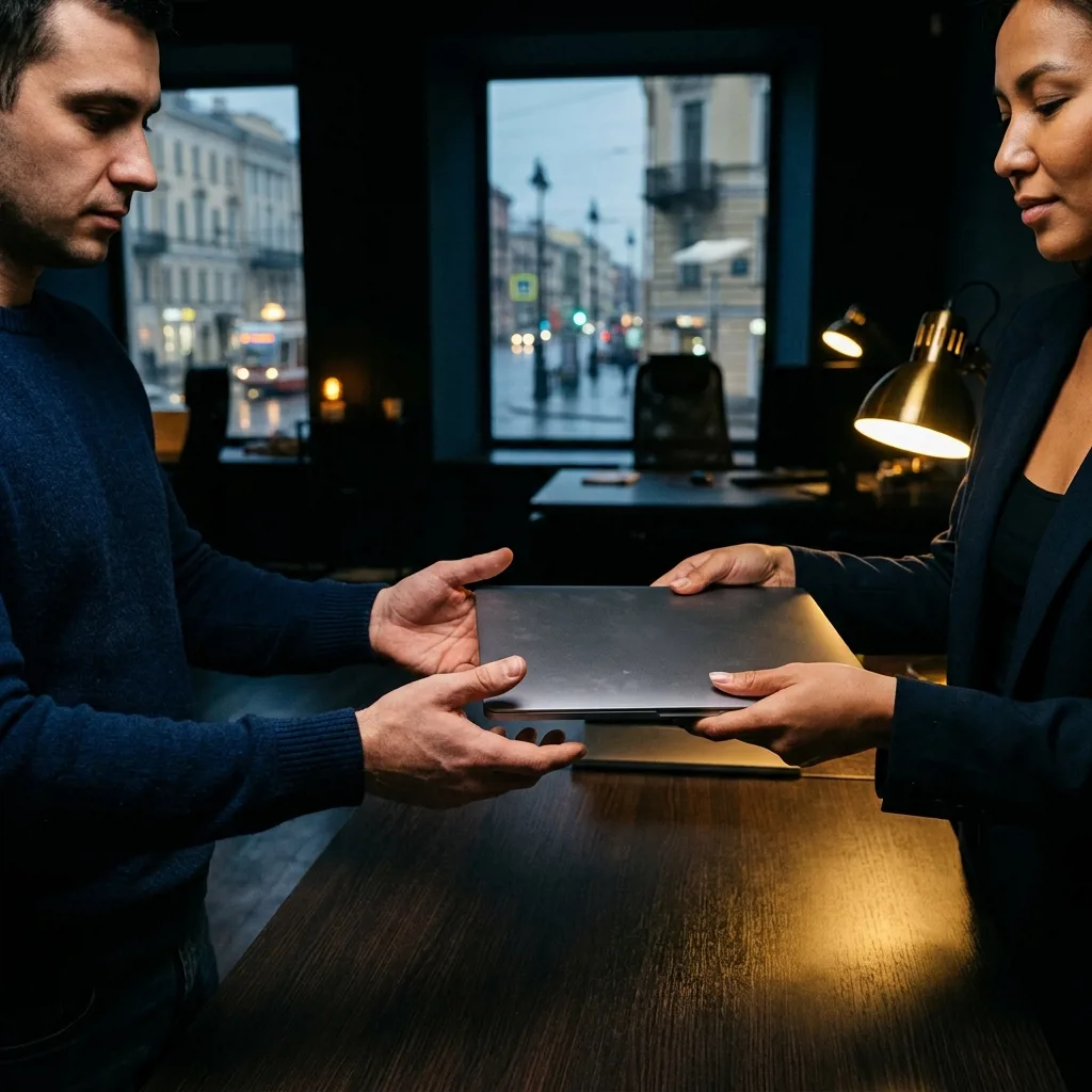 Получение MacBook Pro 13 M1 самовывозом у метро Владимирская