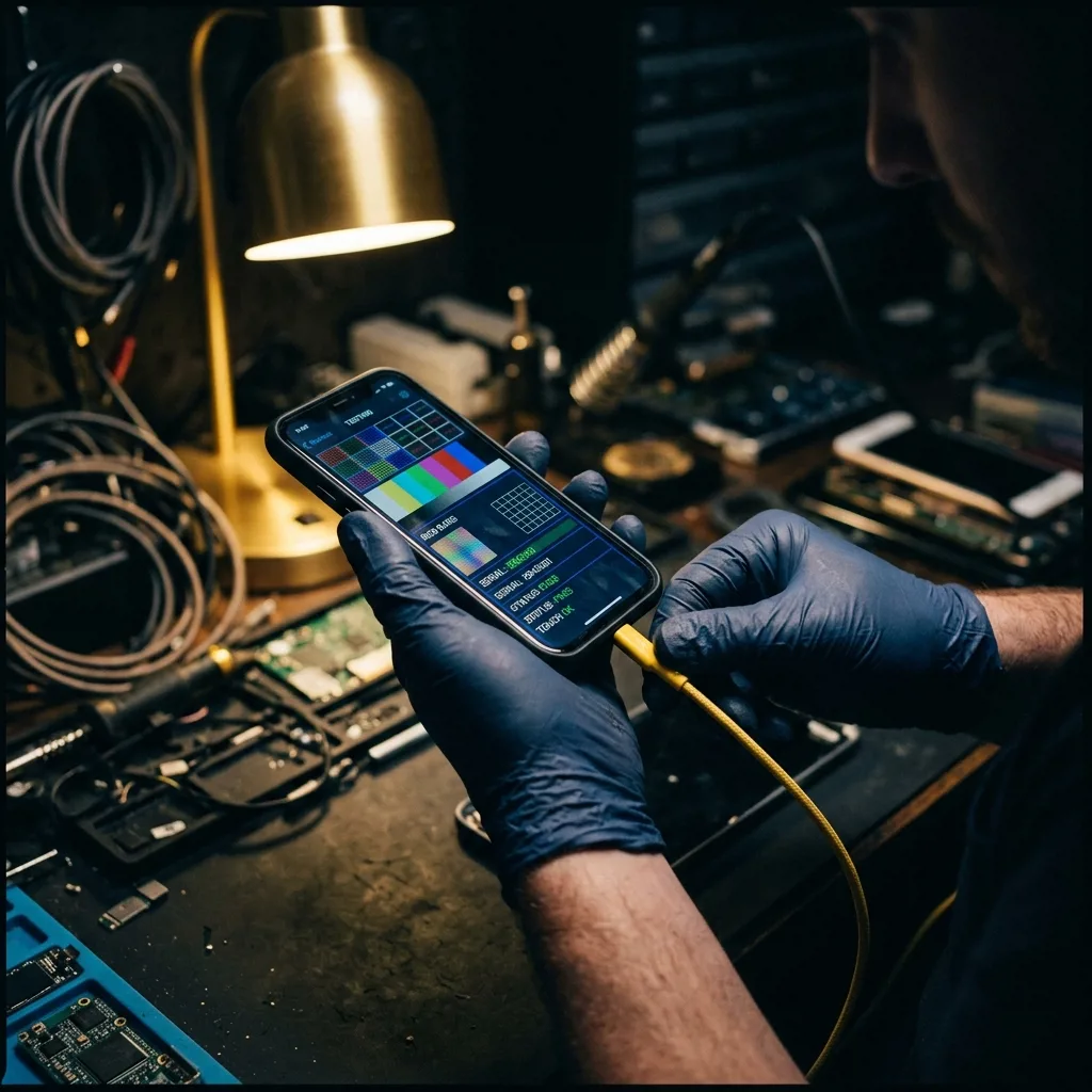 Проверка iPhone перед продажей — диагностика восстановленного смартфона в мастерской Рескупка