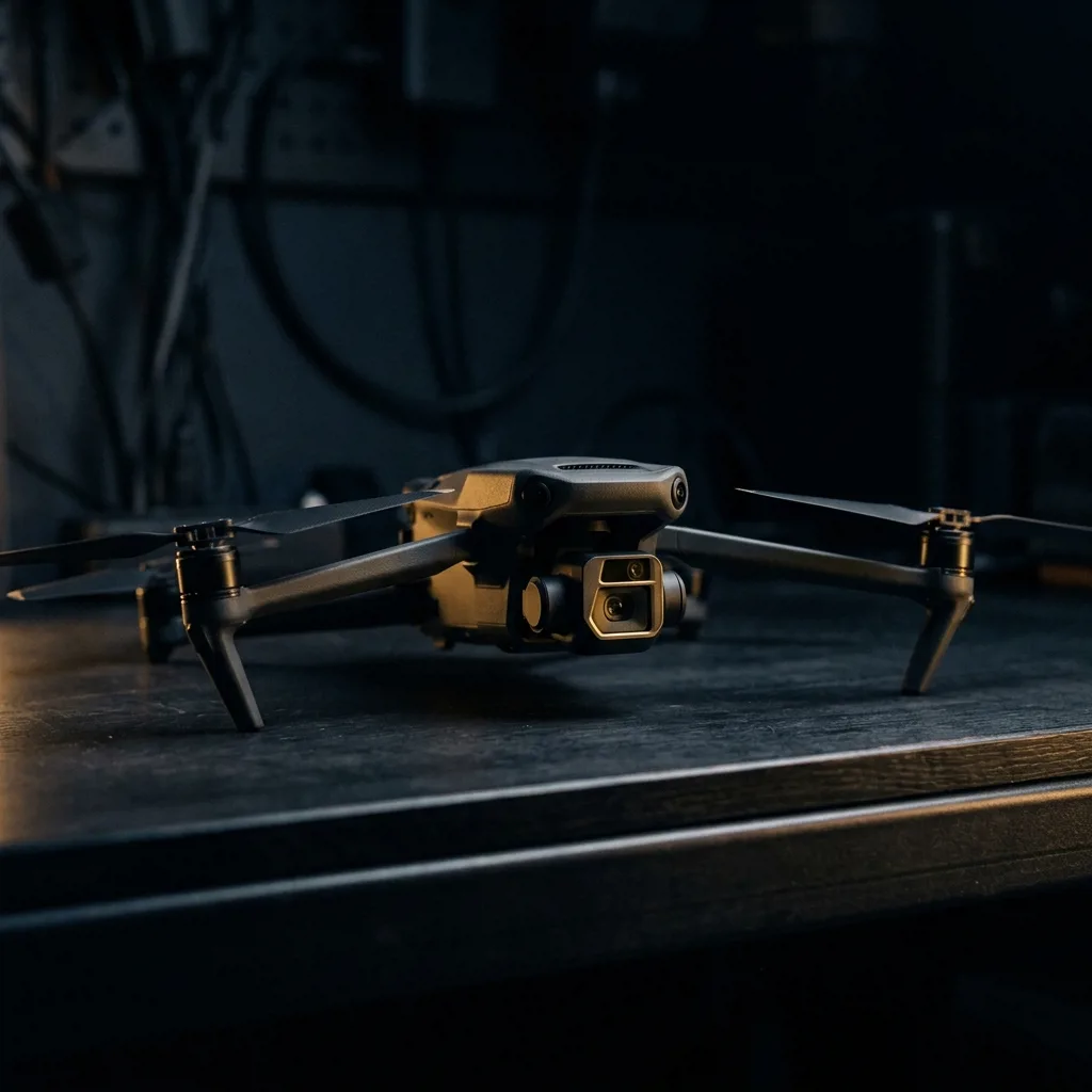 Квадрокоптер DJI на столе оценщика перед выкупом