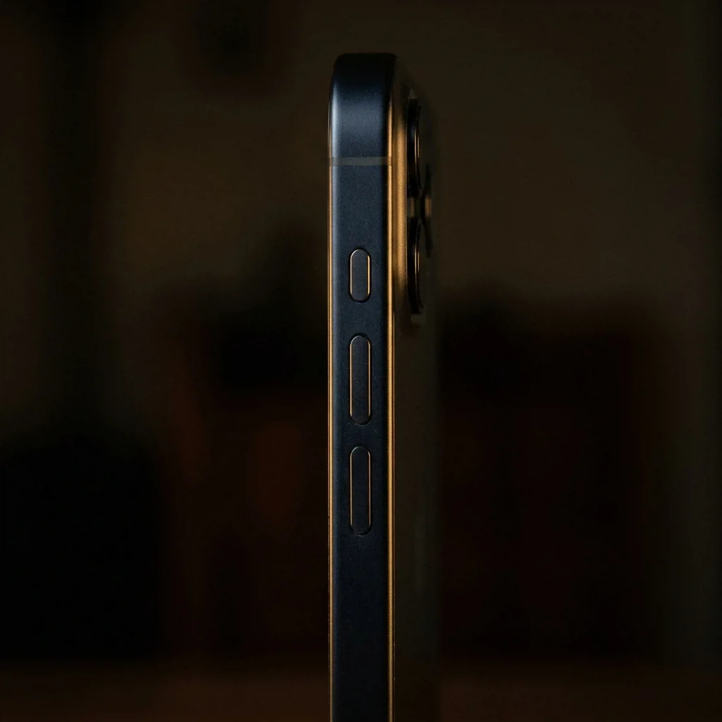 iPhone 15 Plus 256 ГБ — боковая грань