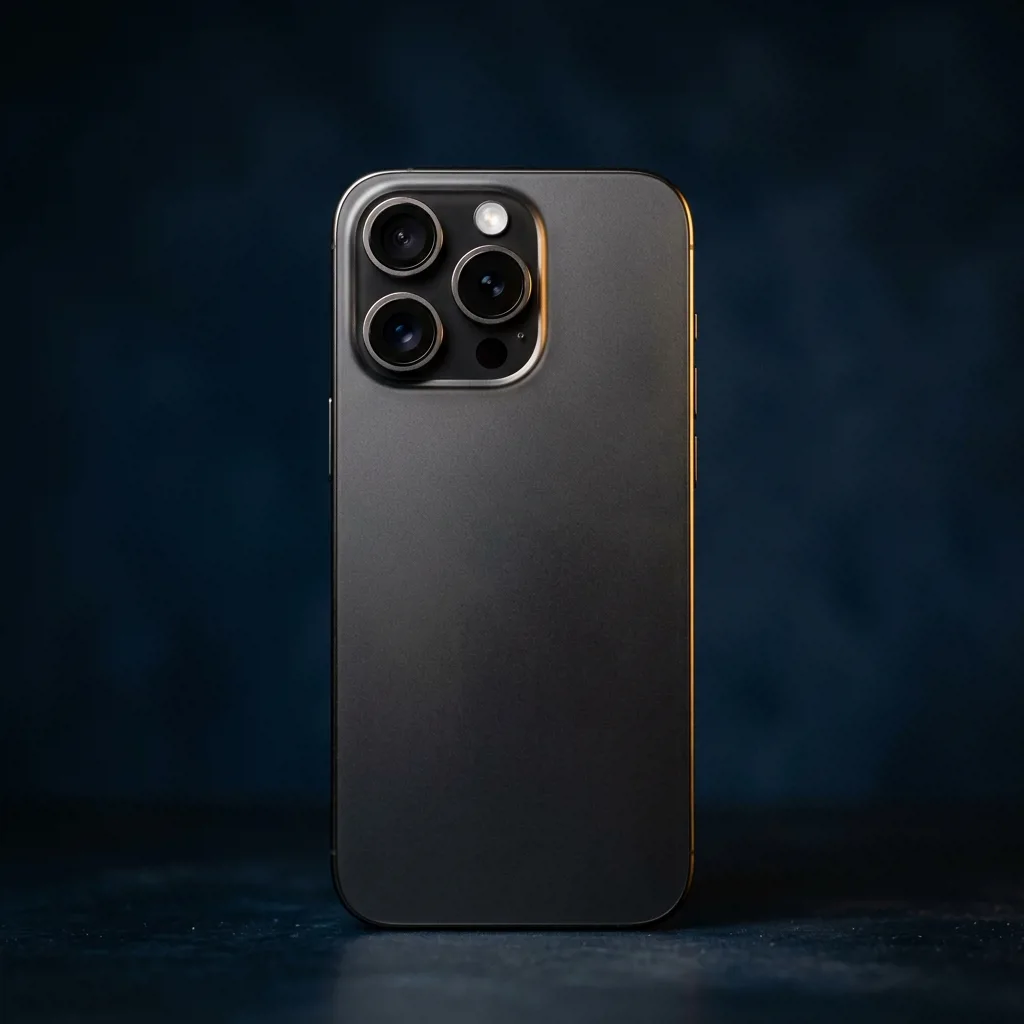 iPhone 15 Pro 256 ГБ — вид сзади