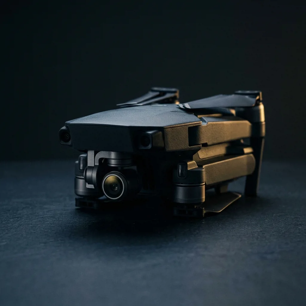 Квадрокоптер DJI Mavic на столе оценщика перед выкупом