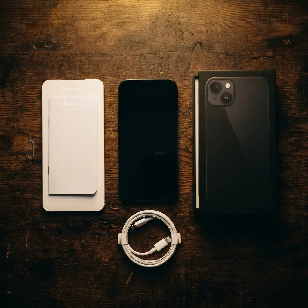 iPhone 14 Plus 128 ГБ — комплект поставки с кабелем