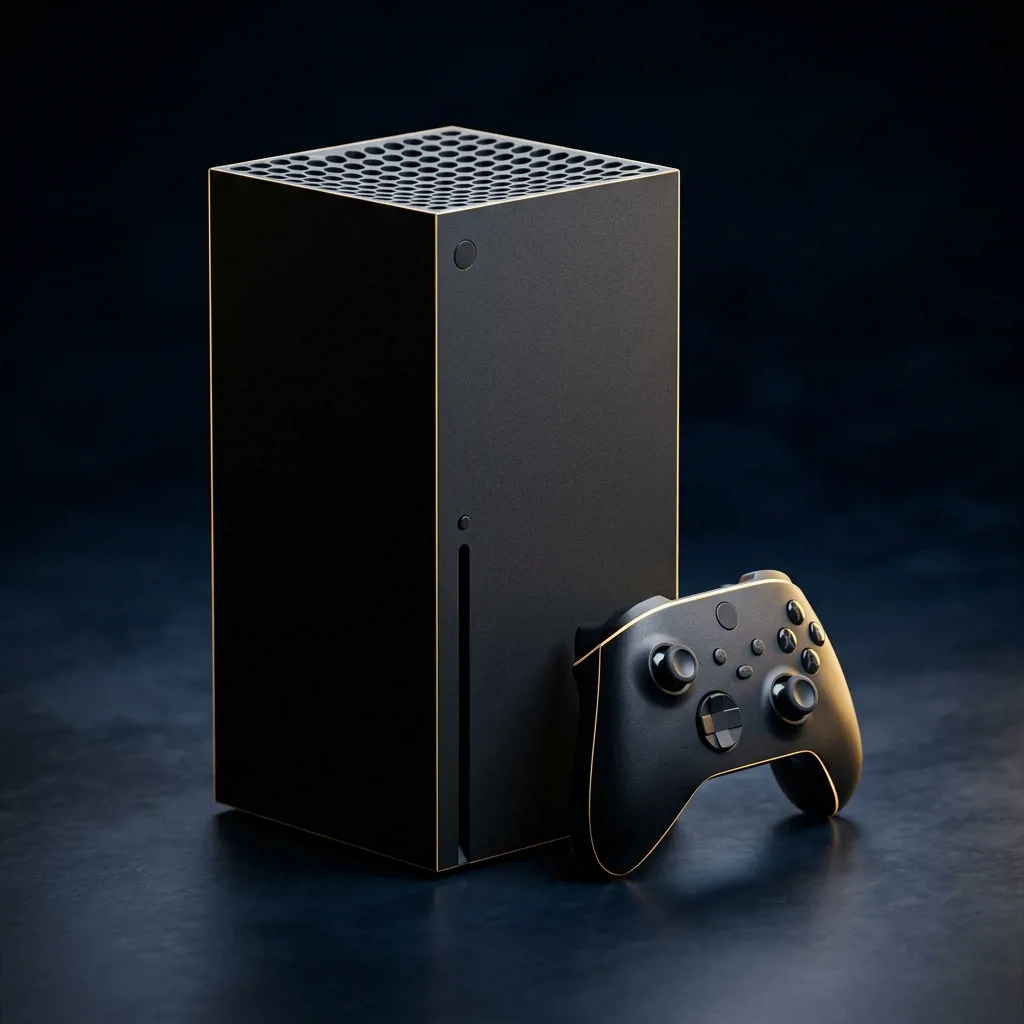 Игровая консоль Xbox Series X с беспроводным контроллером