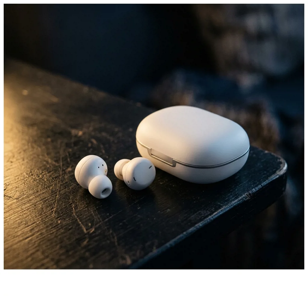Наушники AirPods Pro 2 рядом с кейсом