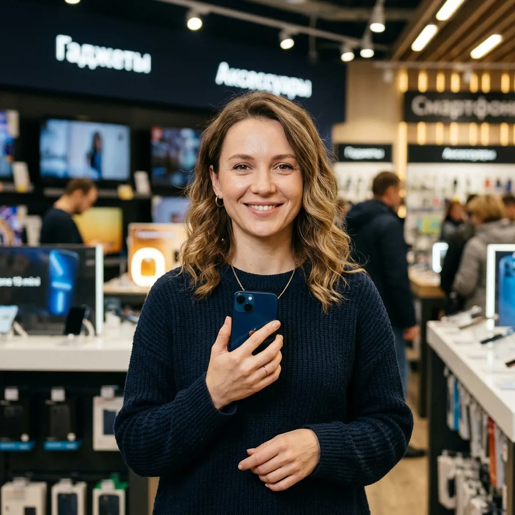 Марина К. — покупатель iPhone 13 mini