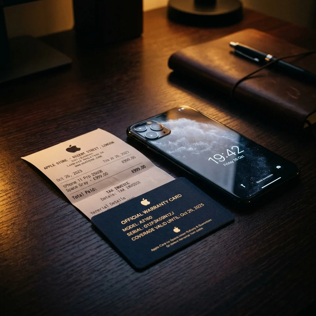 Гарантийный талон и чек на iPhone 11 Pro от Re:Скупка