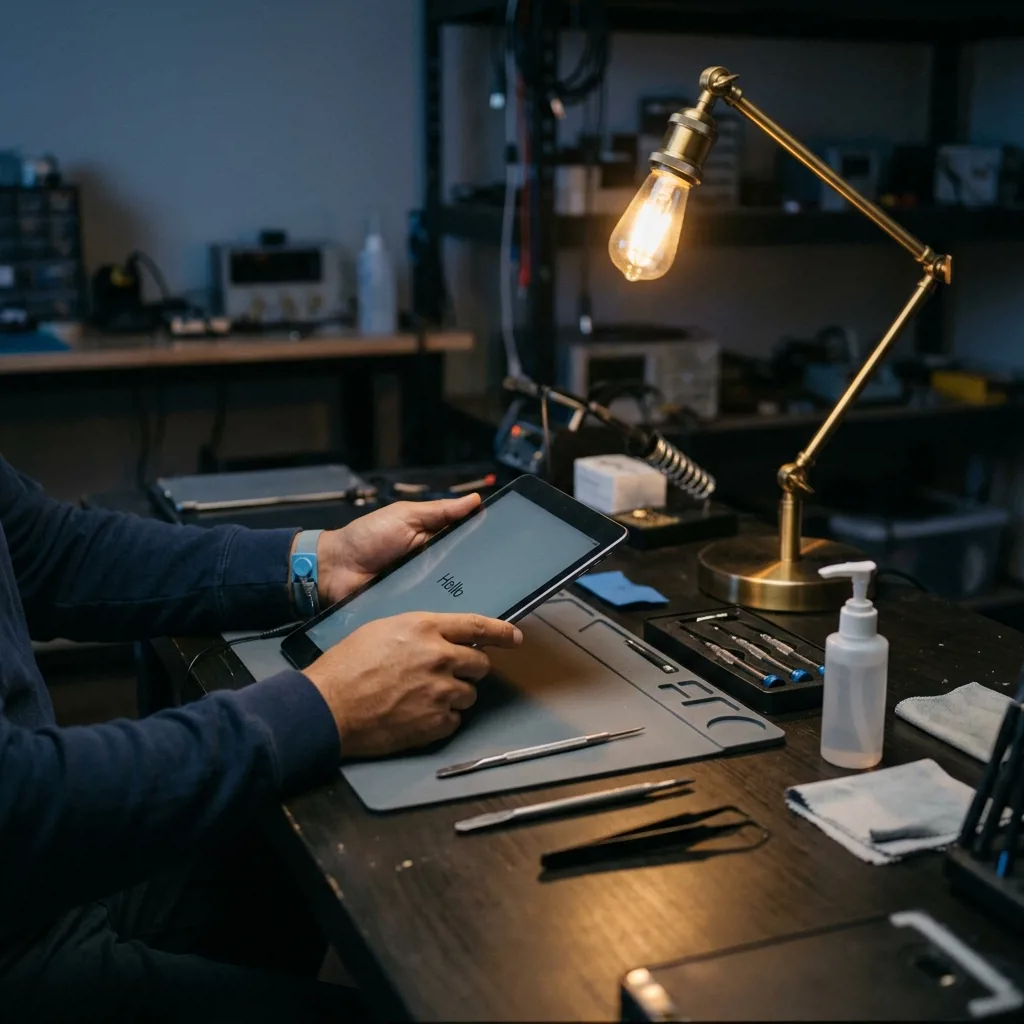 Первичная проверка iPad при скупке