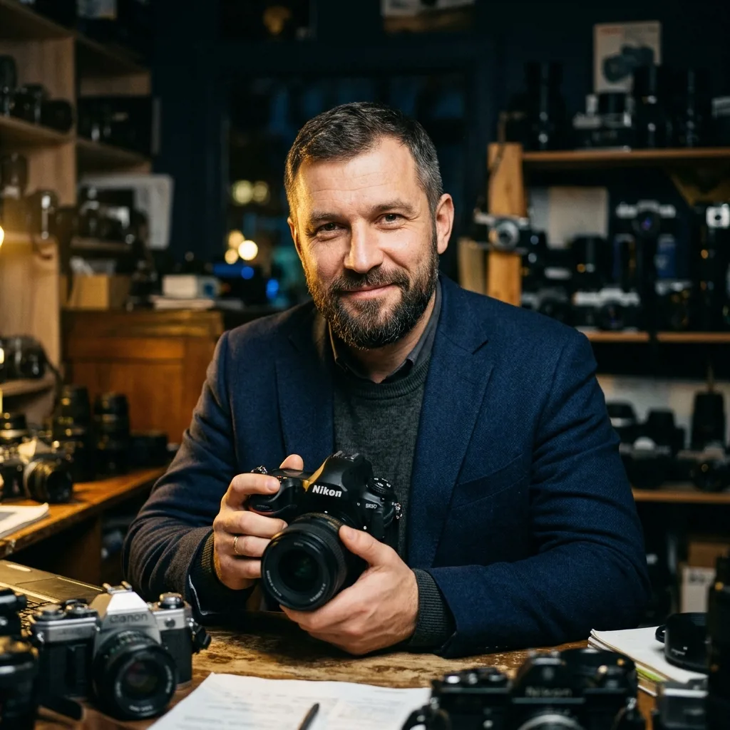 Андрей В. — продал сломанный фотоаппарат Nikon на запчасти