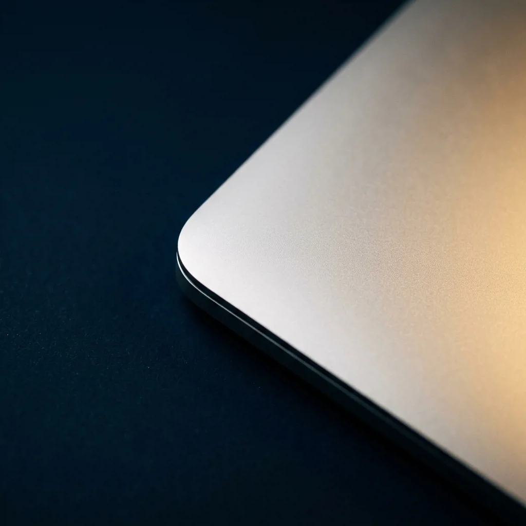 Корпус MacBook в отличном состоянии без царапин и сколов