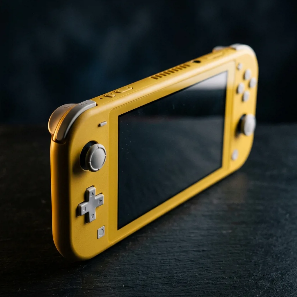 Портативная консоль Nintendo Switch Lite жёлтого цвета