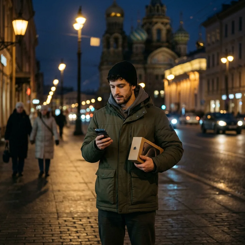 Курьерская доставка iPhone по Санкт-Петербургу