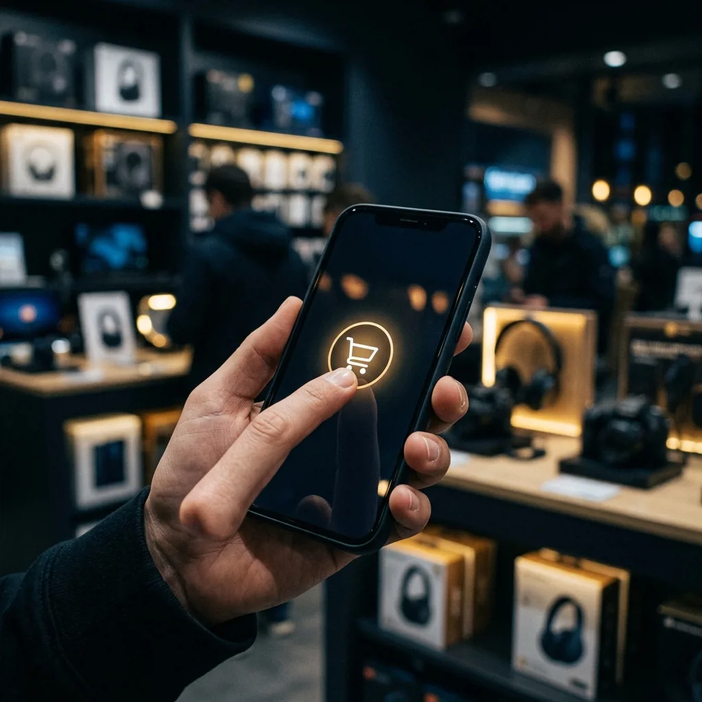 Кнопка «В корзину» на карточке iPhone