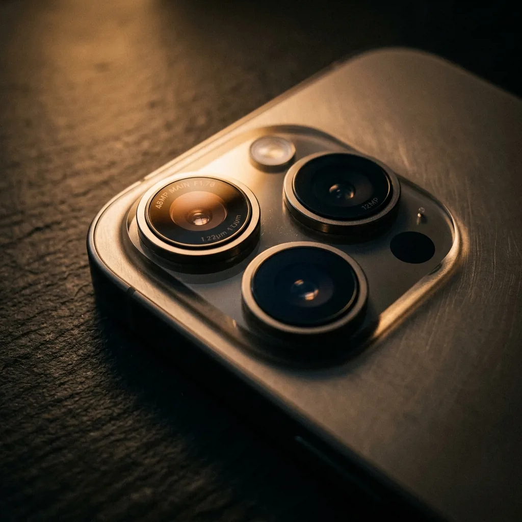 iPhone 16 Pro Max 128 ГБ — задняя панель с камерой 48 Мп