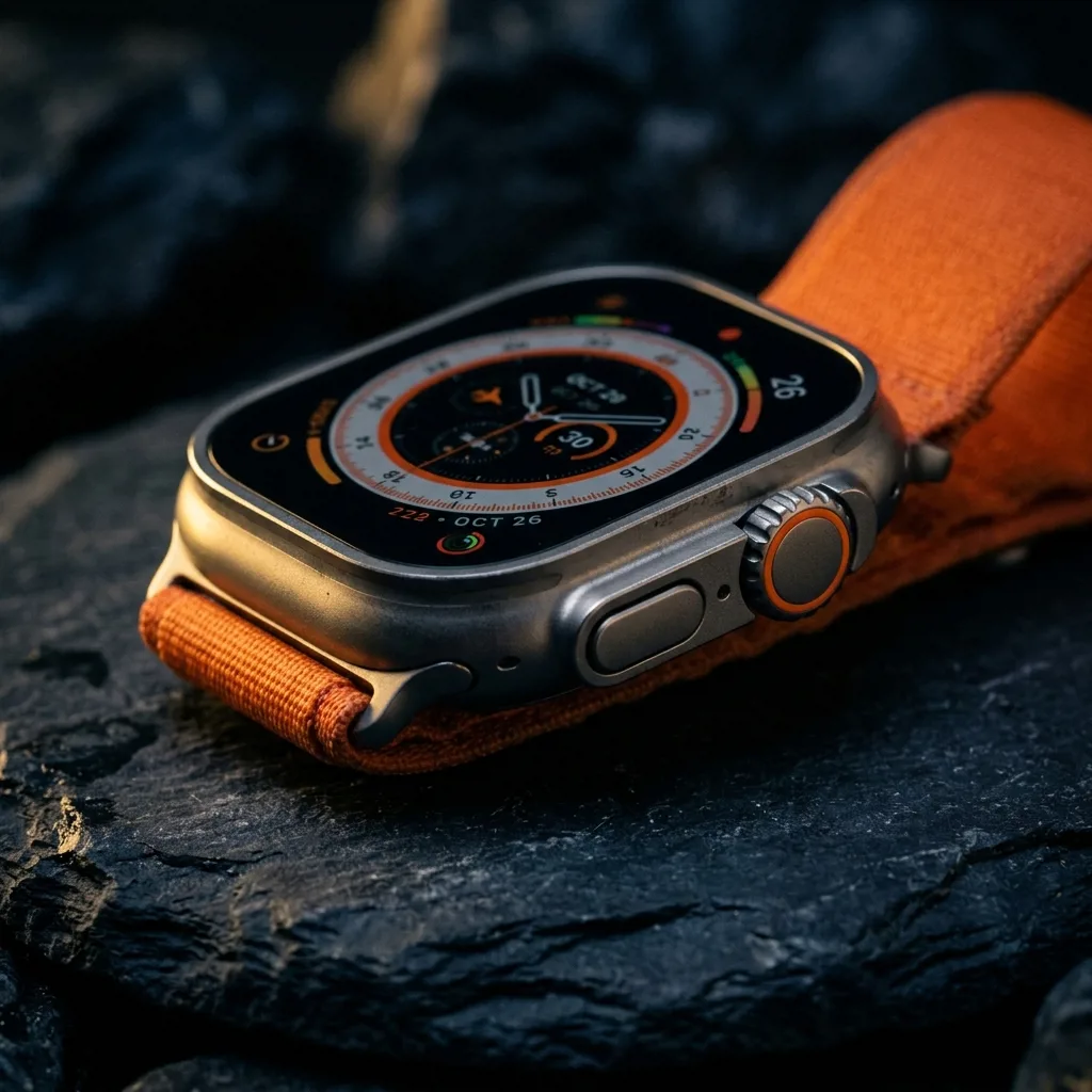 Apple Watch Ultra крупным планом