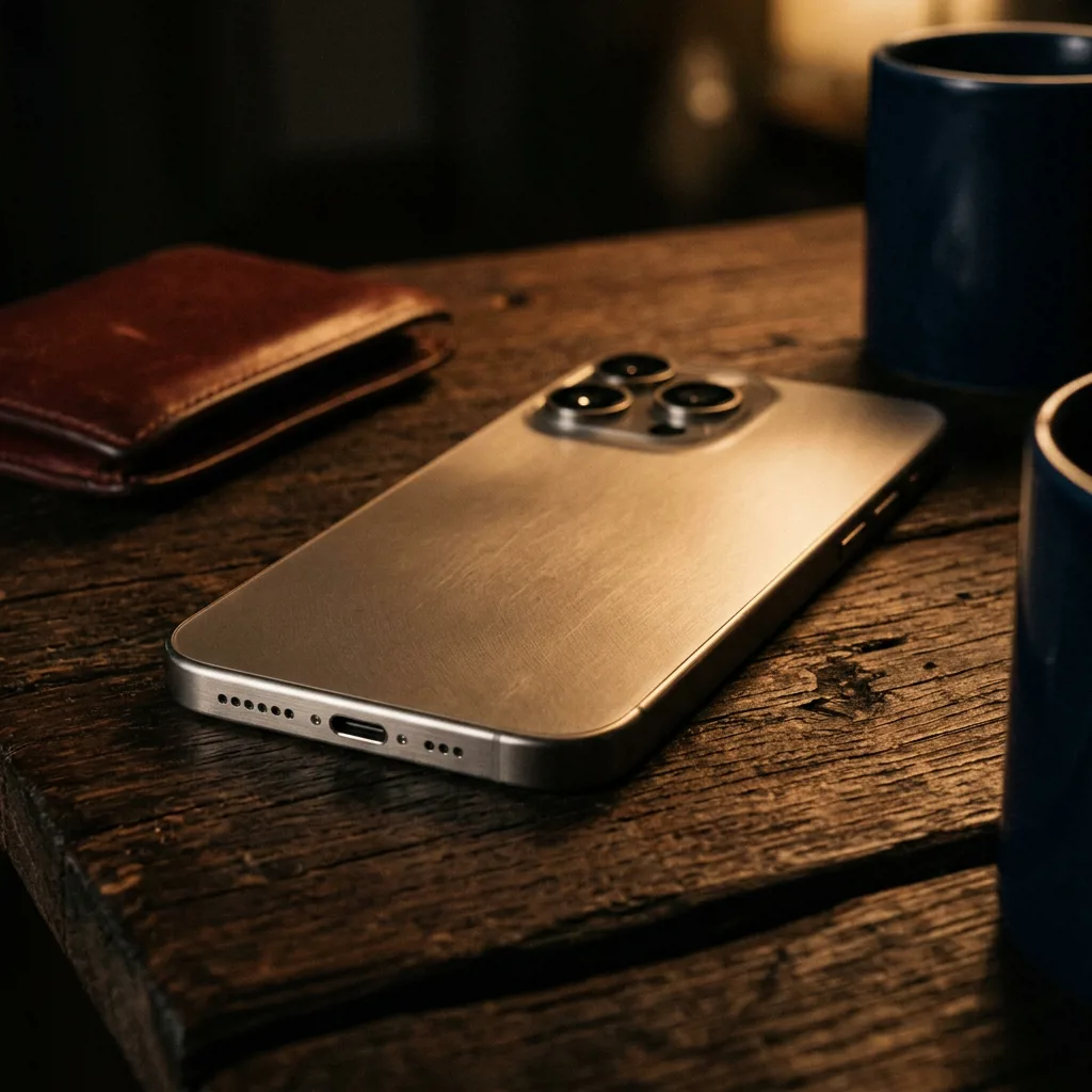 iPhone 15 Pro Max 512 ГБ — задняя панель и разъём USB-C