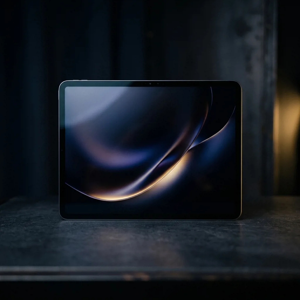 iPad Pro 13 M4 — вид спереди, дисплей Ultra Retina XDR