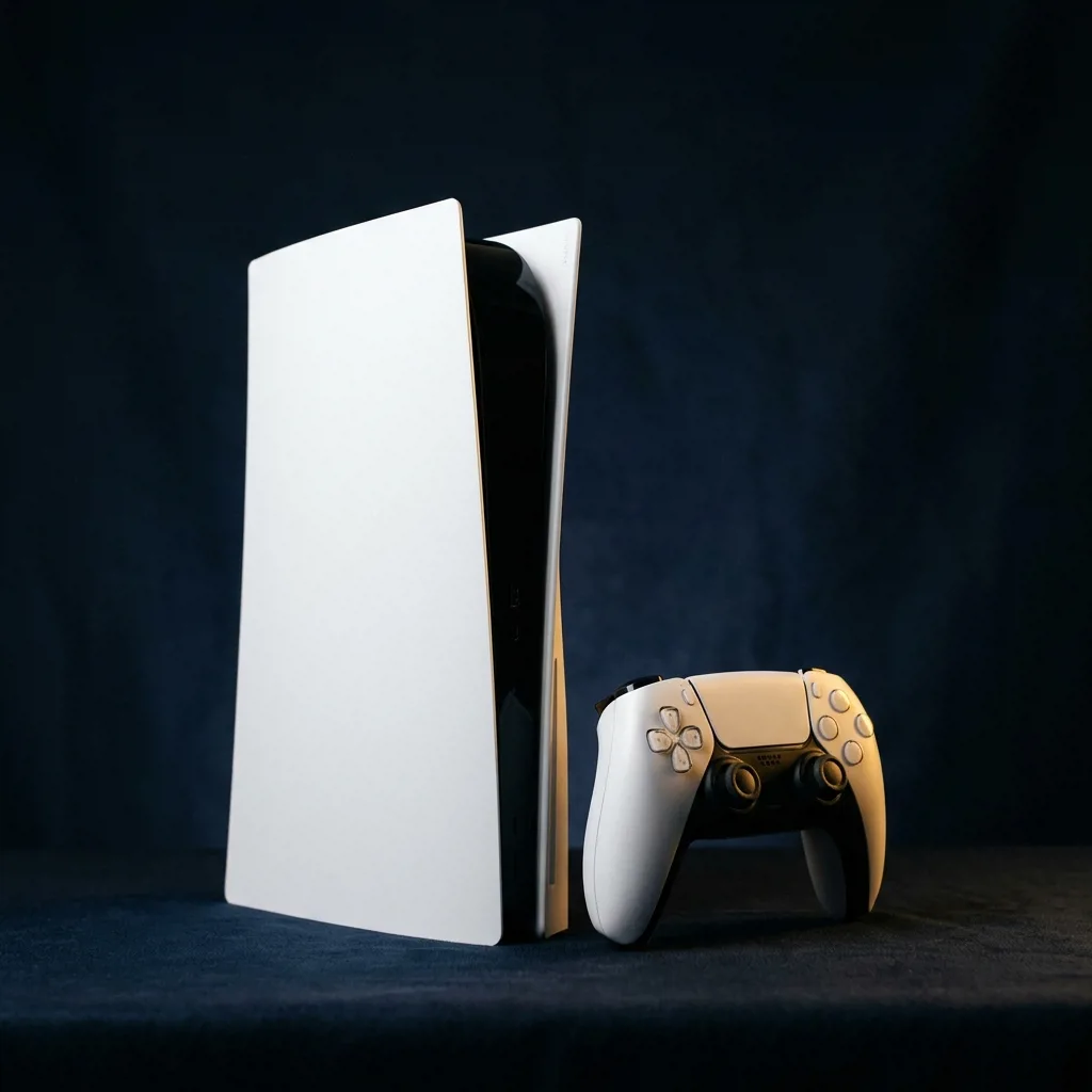 Игровая приставка PlayStation с геймпадом DualSense
