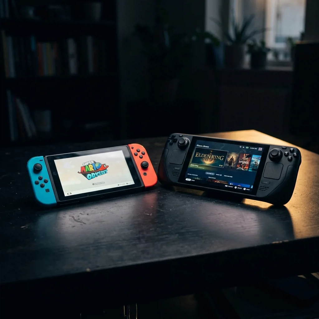 Nintendo Switch бывшая в употреблении после проверки