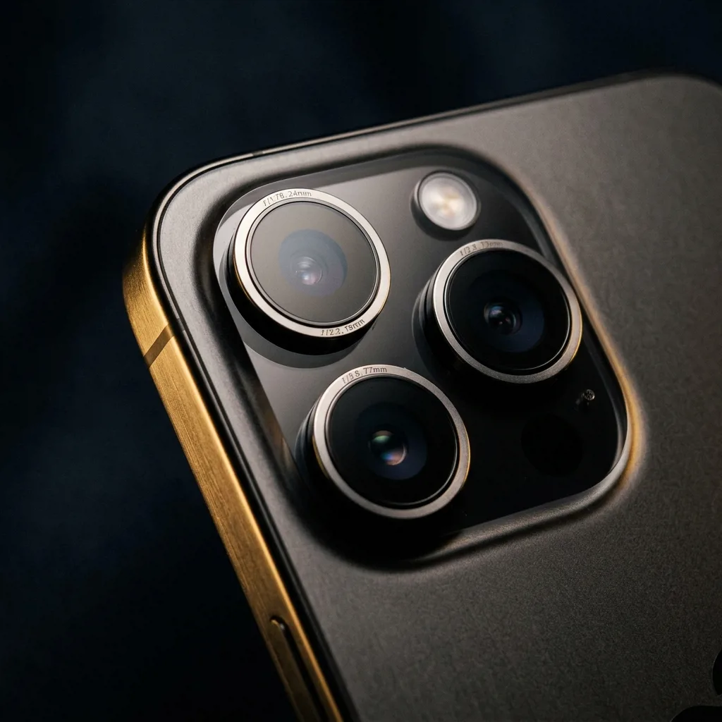 iPhone 16 Pro 512 ГБ — задняя панель с тройной камерой 48 Мп