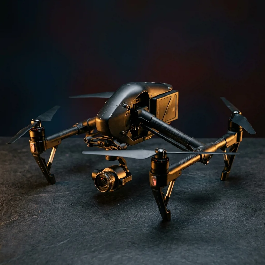 Квадрокоптер DJI Mavic на столе оценщика перед выкупом