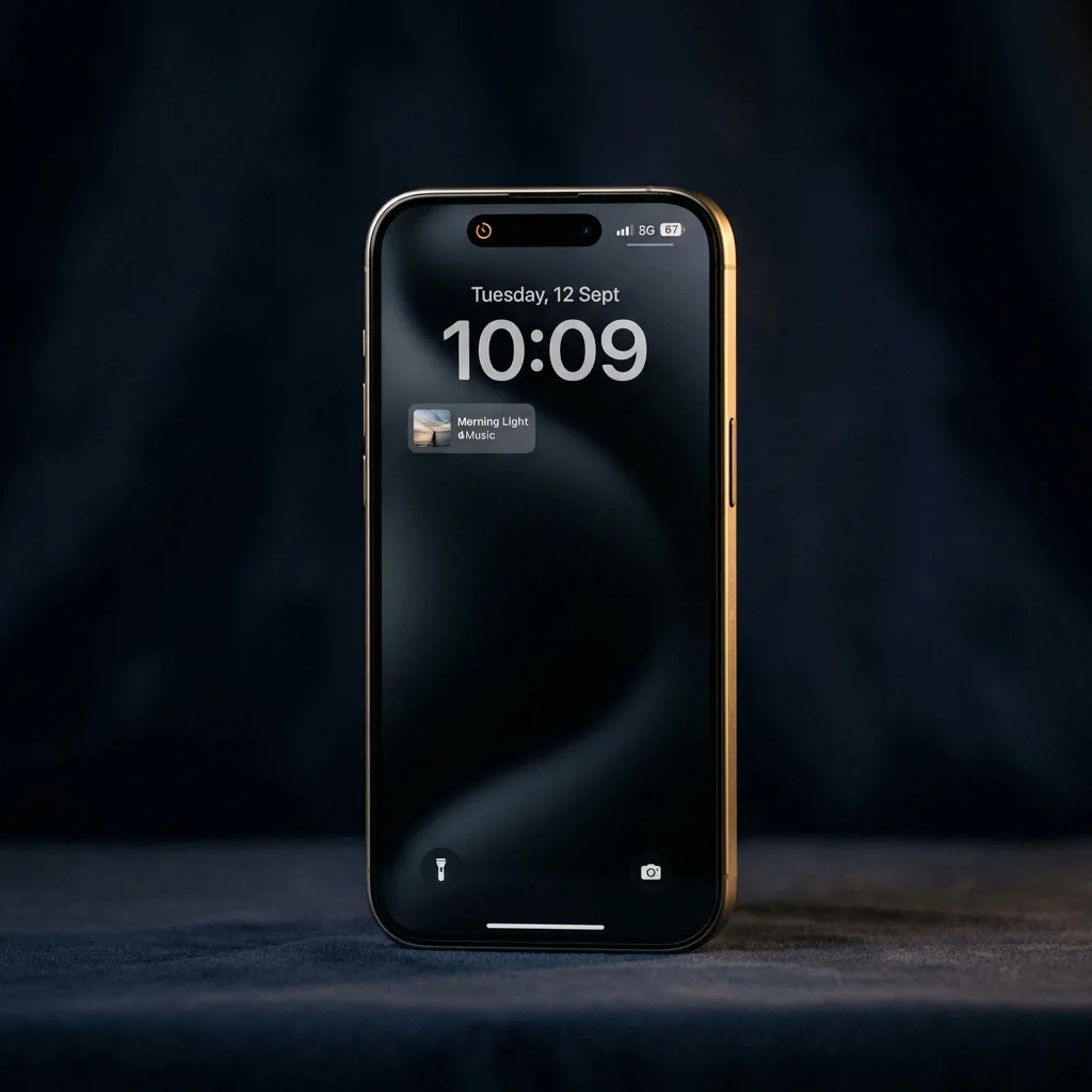 iPhone 15 Pro 512 ГБ — вид спереди, экран Super Retina XDR с Dynamic Island