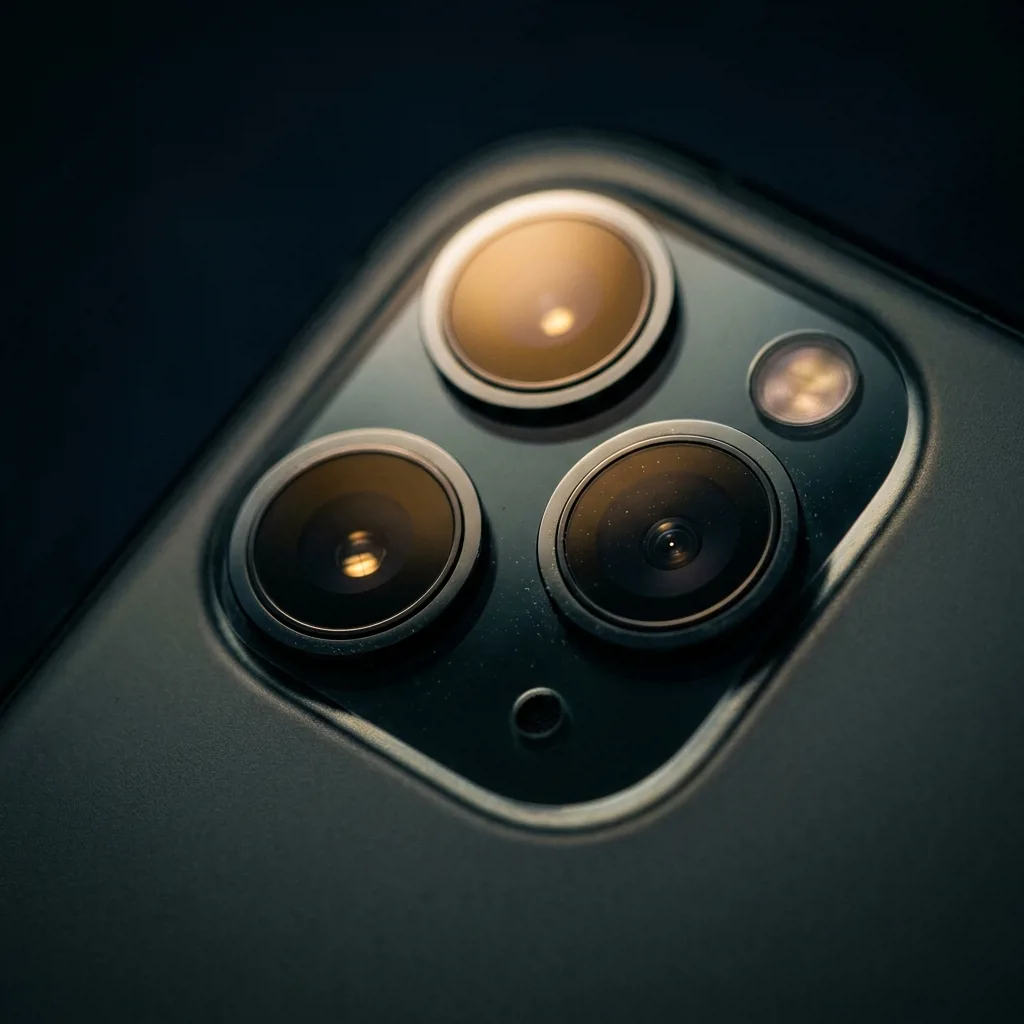 Камера iPhone 11 Pro Max с тремя объективами