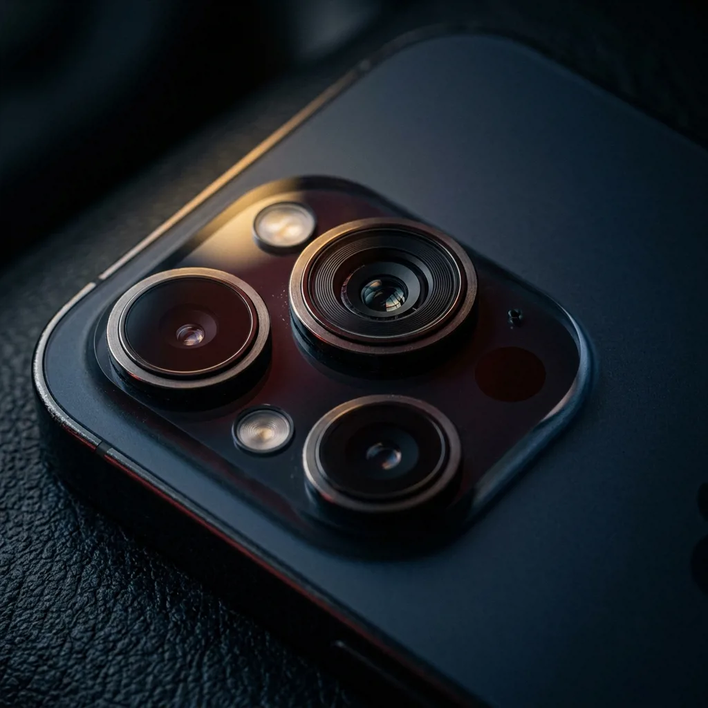 Камера iPhone 14 Pro 48 Мп крупным планом