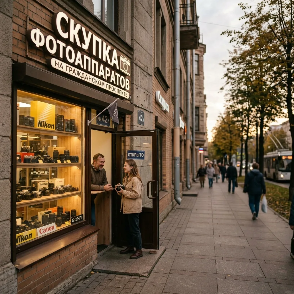 Скупка фотоаппаратов на Гражданском проспекте