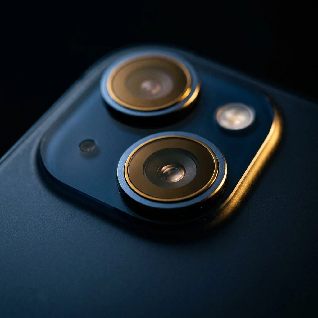Камера iPhone 15 48 Мп крупным планом