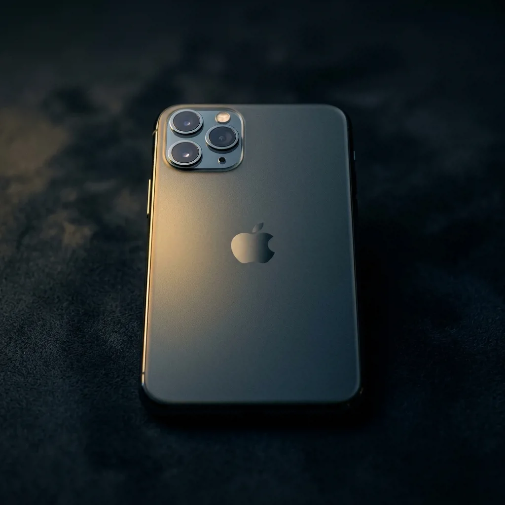 iPhone 11 Pro Max сзади — тройная камера 12 Мп и матовое стекло