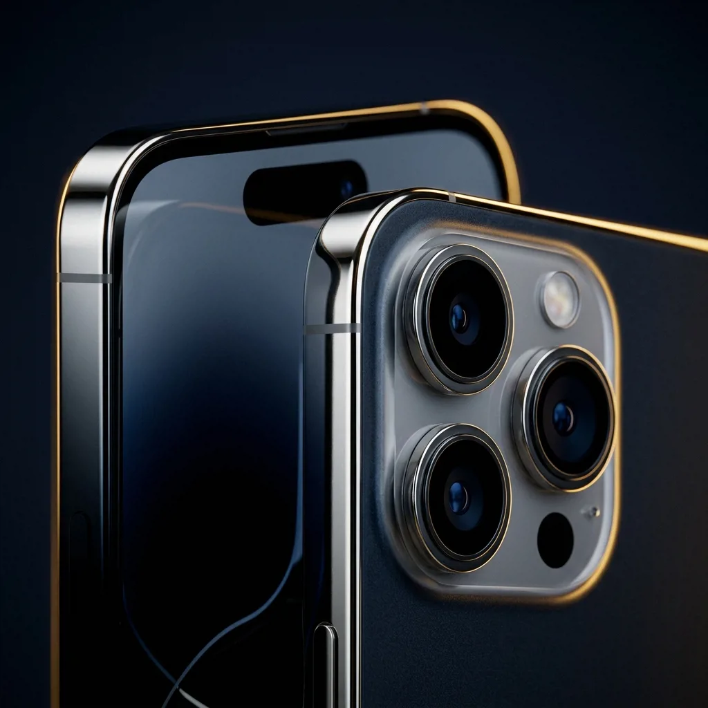 iPhone 14 Pro 512 ГБ — экран, камера и корпус крупным планом