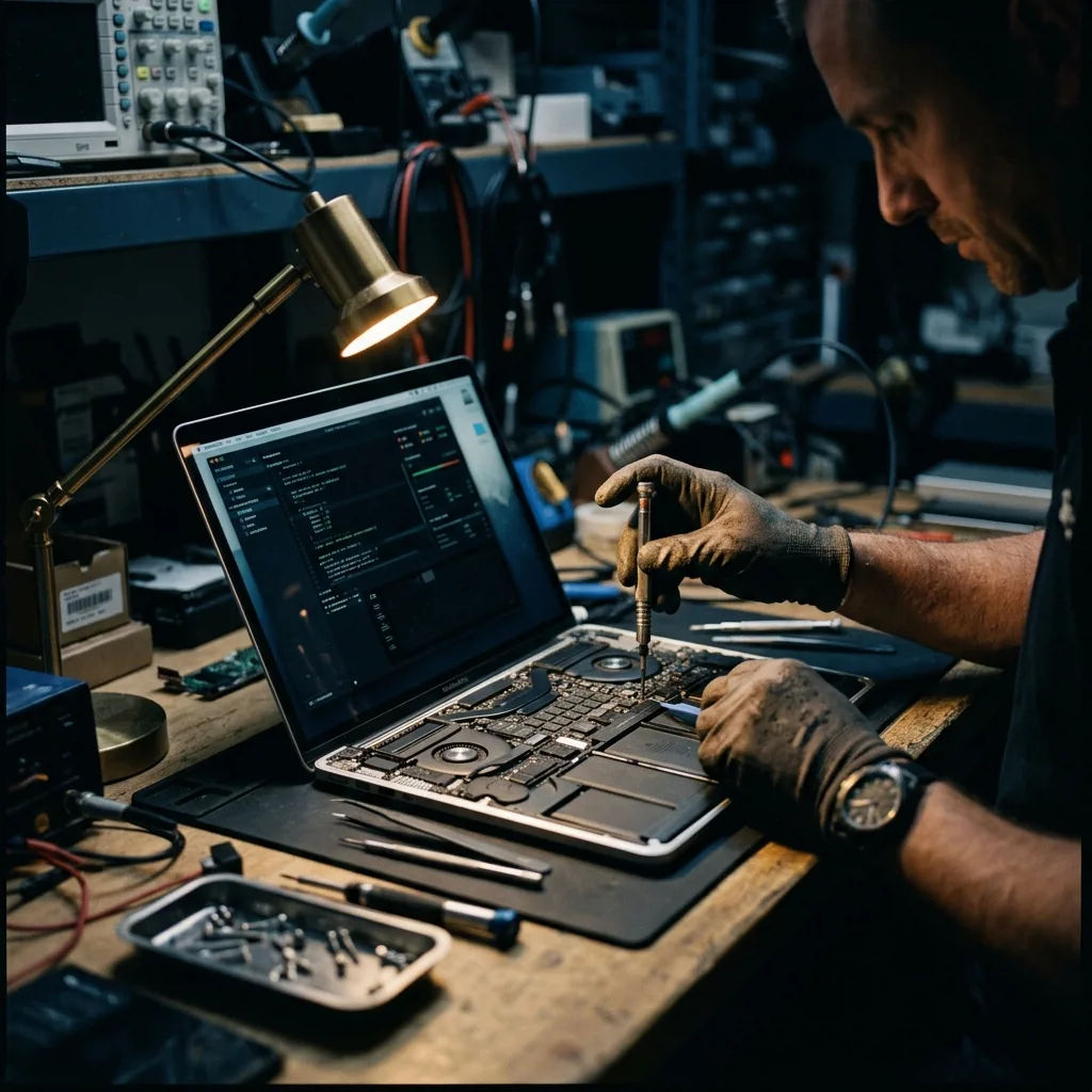 Диагностика и восстановление MacBook перед продажей в мастерской