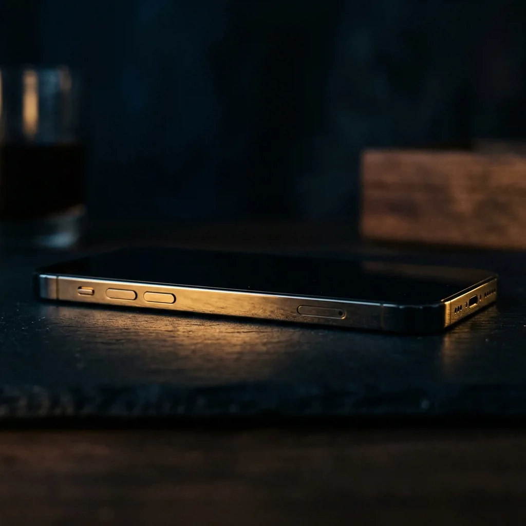 iPhone 12 Pro 256 ГБ — вид сбоку, грани из нержавеющей стали